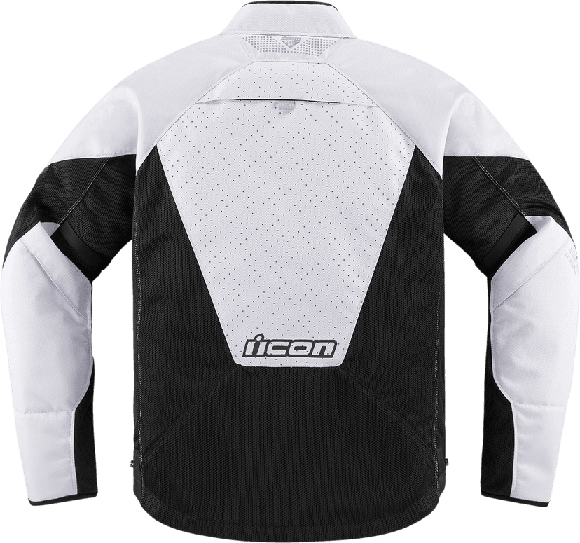 ICON 2820-5952 Mesh AF™ Jacket - Black/White - Large — image 2 of 10