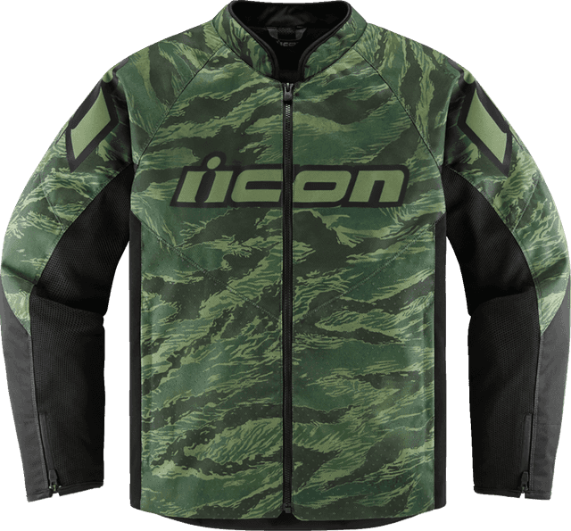 ICON 2820-6155 Hooligan CE Tigersblood™ Jacket - Green - XL — image 1 of 5
