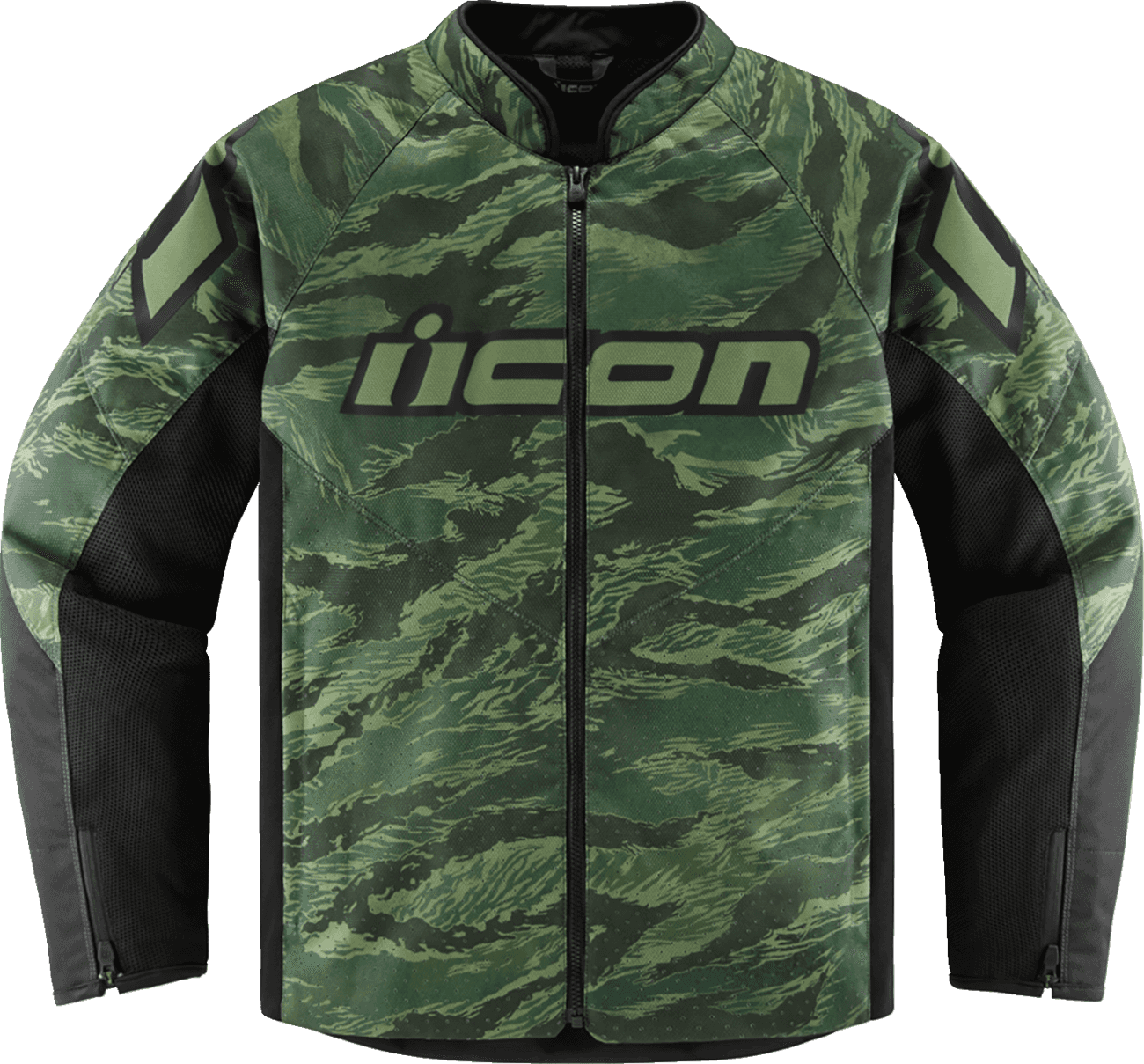ICON 2820-6157 Hooligan CE Tigersblood™ Jacket - Green - 3XL