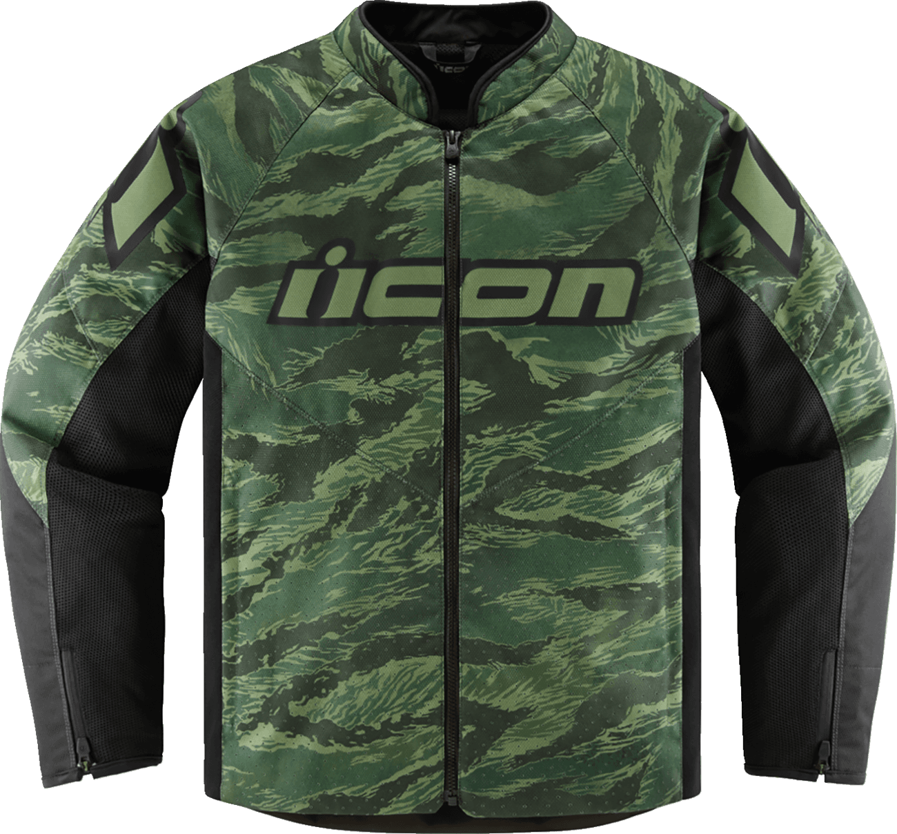 ICON 2820-6158 Hooligan CE Tigersblood™ Jacket - Green - 4XL