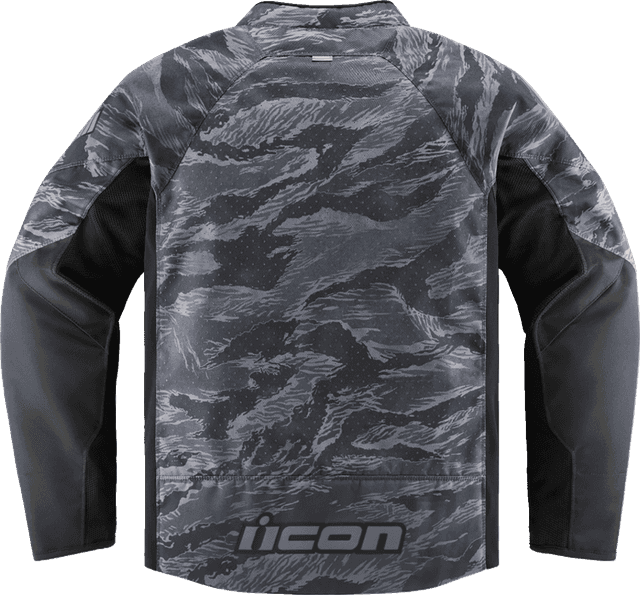 ICON 2820-6161 Hooligan CE Tigersblood™ Jacket - Gray - Large — image 2 of 5