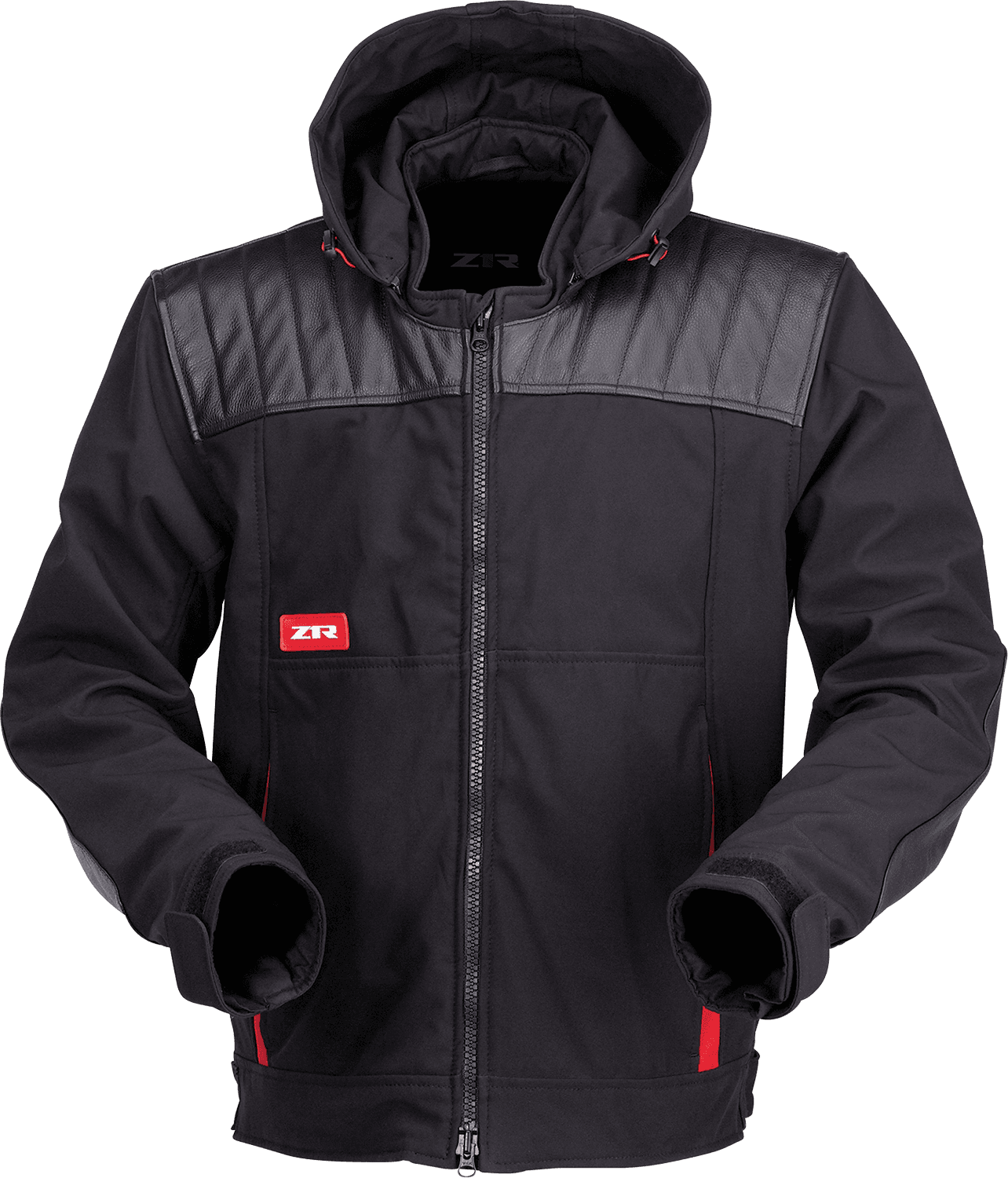 Z1R 2820-6209 Armored Jacket - Black/Red - Small