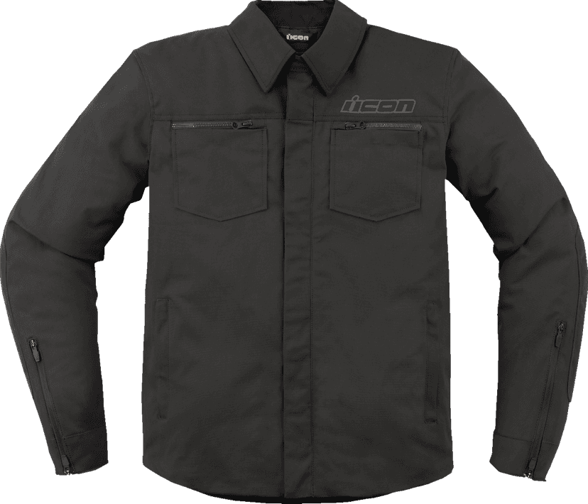 ICON 2820-6235 Upstate Canvas CE™ Jacket - Black - Small — image 1 of 2