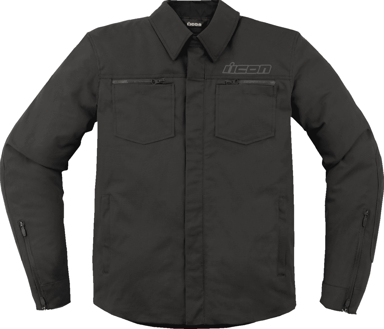 ICON 2820-6237 Upstate Canvas CE™ Jacket - Black - Large