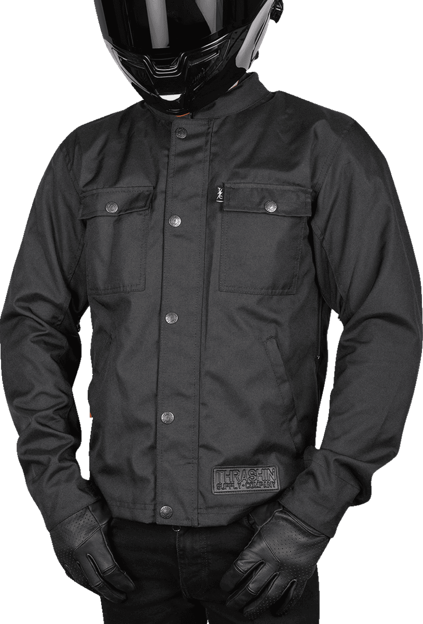 THRASHIN SUPPLY CO. 2820-6479 Atlas v2 Riding Jacket - Black - 2XL — image 1 of 19