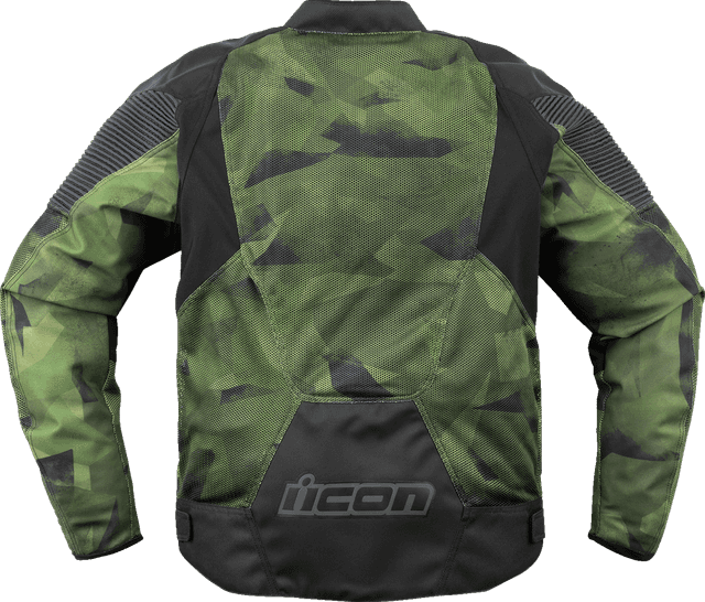 ICON 2820-6710 Overlord3 Mesh™ Camo Jacket - Green - 2XL — image 2 of 2
