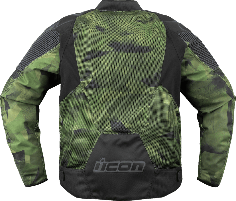 ICON 2820-6710 Overlord3 Mesh™ Camo Jacket - Green - 2XL — image 2 of 2