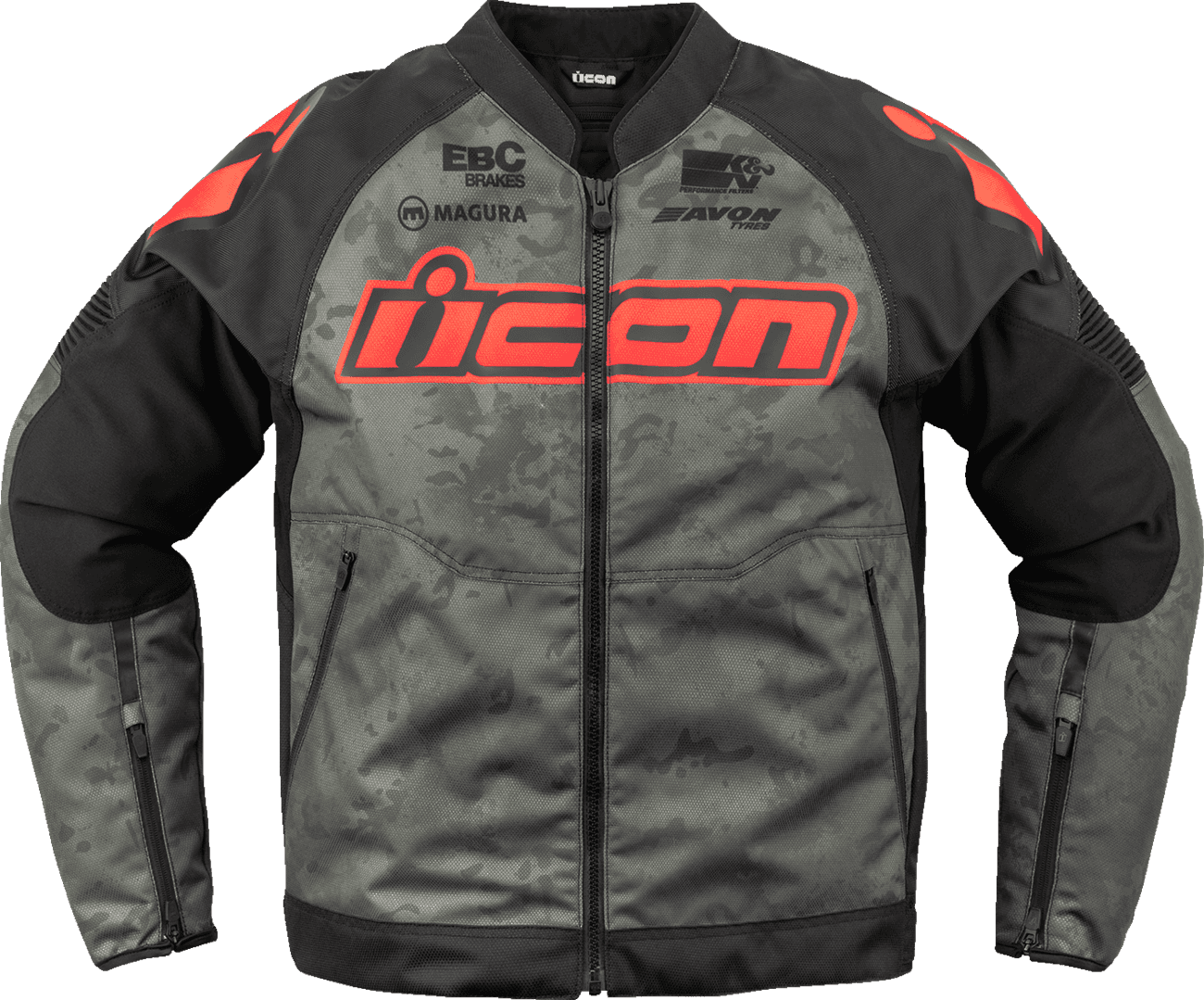 ICON 2820-6714 Overlord3™ Magnacross Jacket - Gray Camo - Large