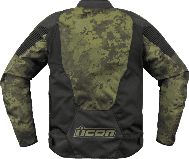 ICON 2820-6720 Overlord3™ Magnacross Jacket - Green Camo - Large — image 2 of 2