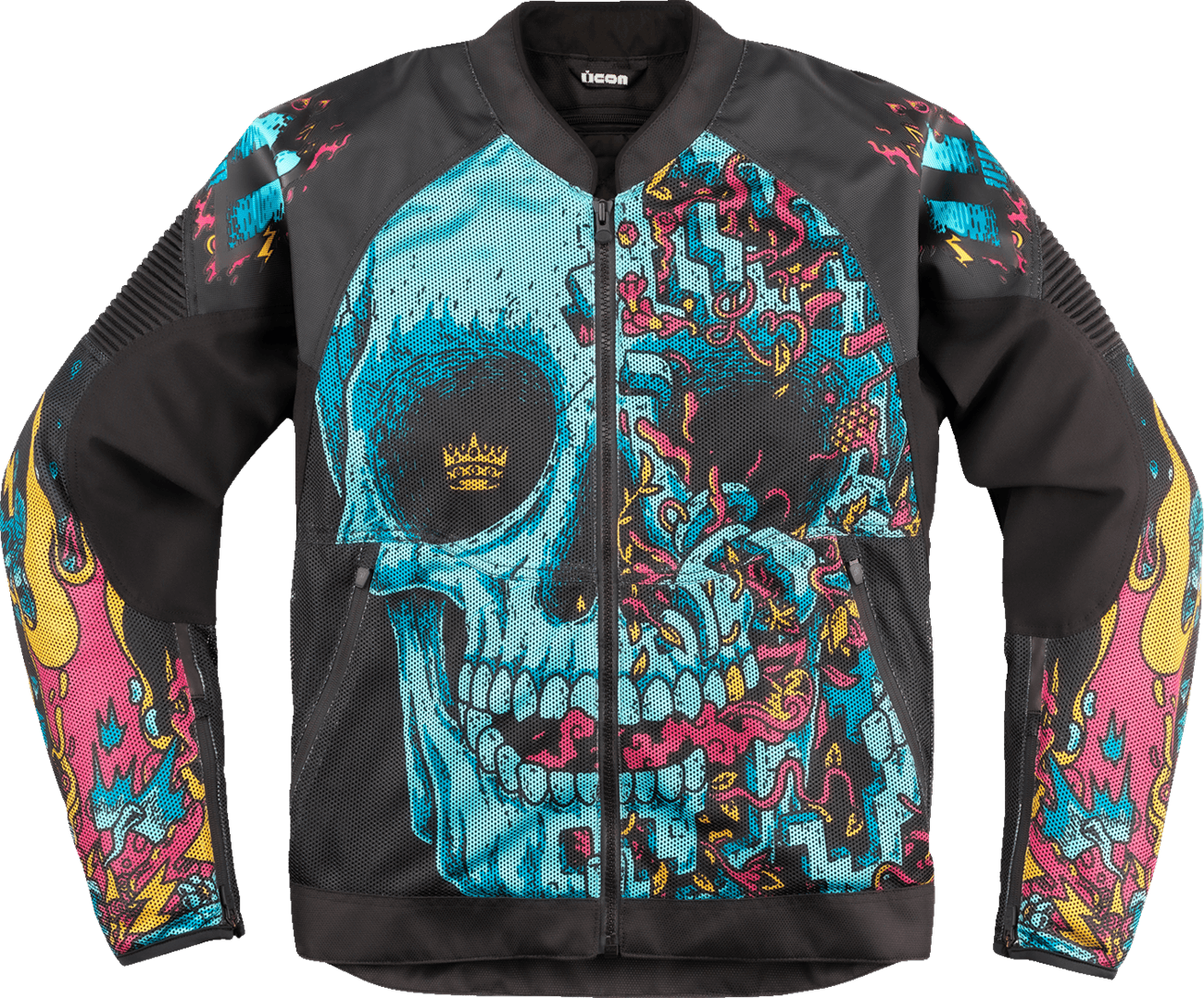 ICON 2820-6728 Overlord3 Mesh Munchies™ Jacket - Teal - 2XL