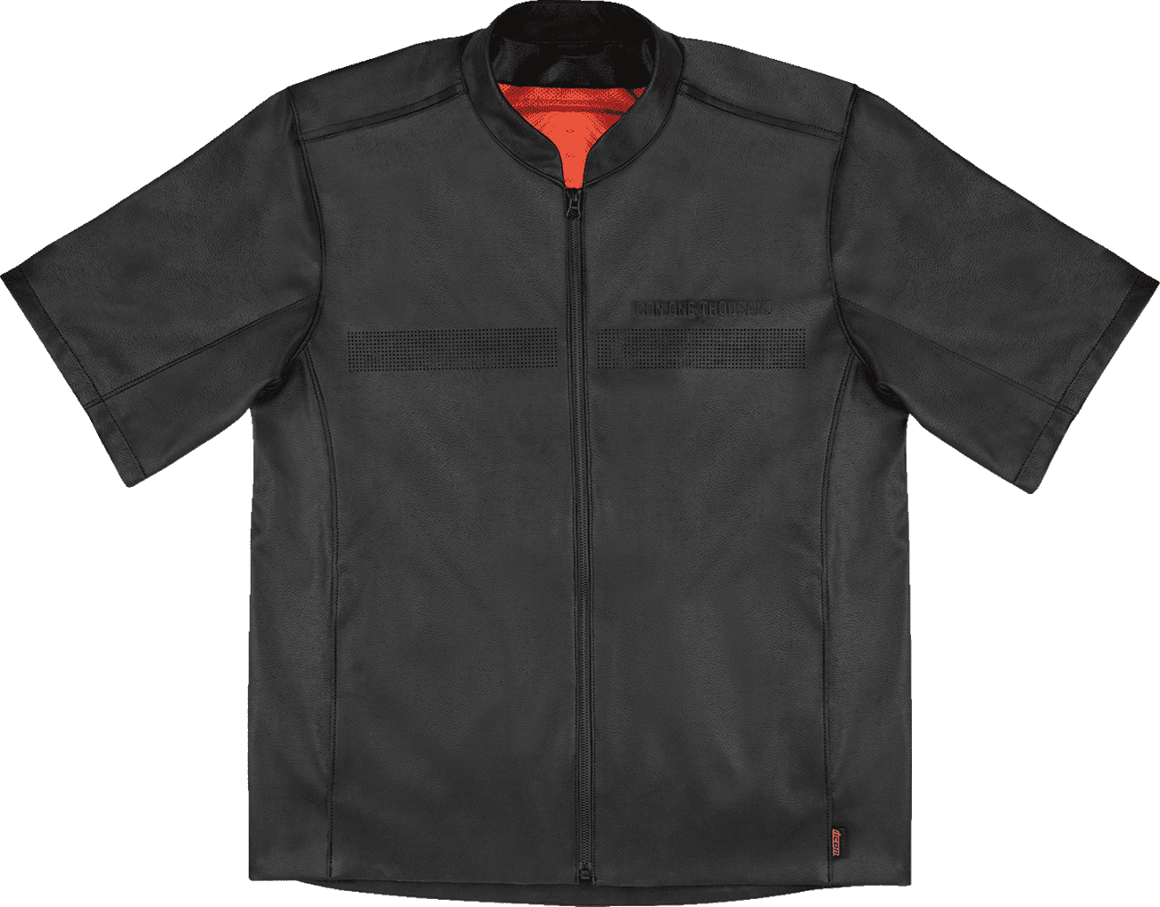 ICON 2820-6761 Short Track™ Jacket - Short-Sleeve - Black - Small