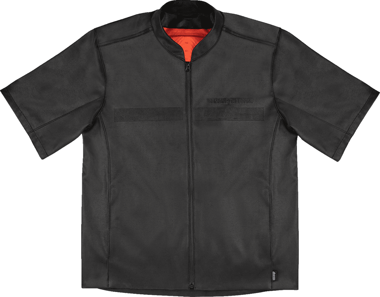 ICON 2820-6766 Short Track™ Jacket - Short-Sleeve - Black - 3XL