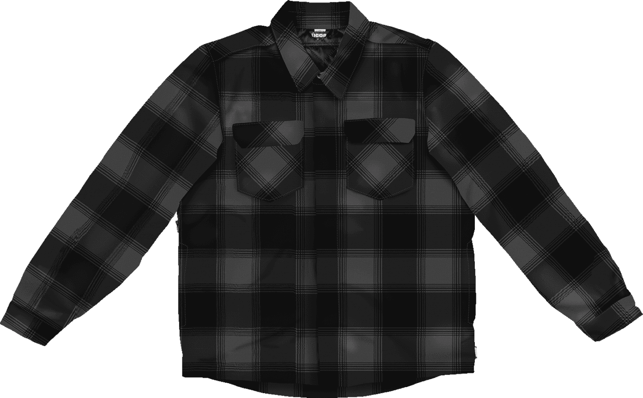 ICON 2820-6968 Fallblock CX Flannel™ Jacket - Black - Small