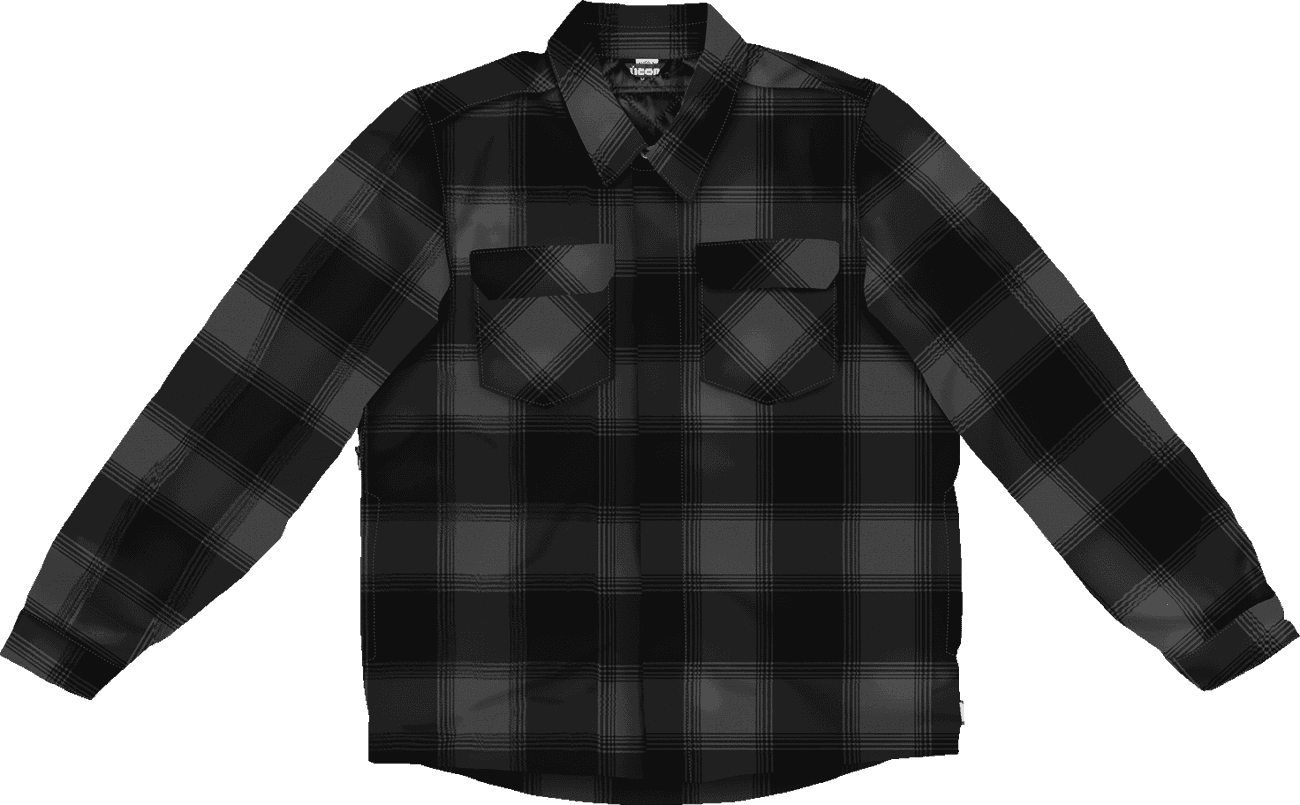 ICON 2820-6969 Fallblock CX Flannel™ Jacket - Black - Medium