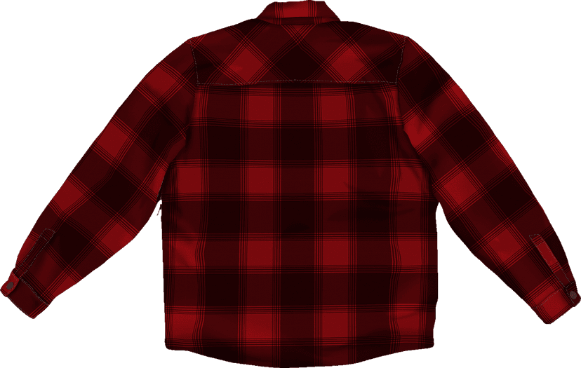 ICON 2820-6979 Fallblock CX Flannel™ Jacket - Red - 3XL — image 2 of 2