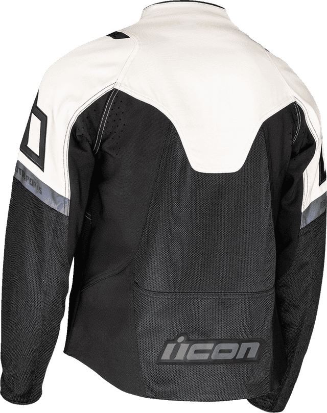 ICON 2820-7044 Contra3™ Jacket - White/Black - Small — image 2 of 2