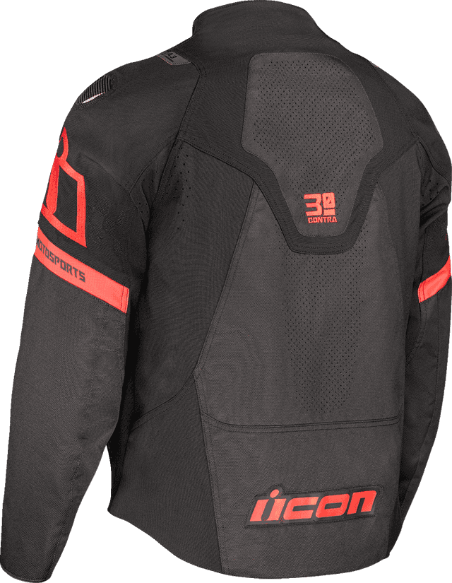 ICON 2820-7053 Contra3™ Hero Jacket - Black - XL — image 2 of 2