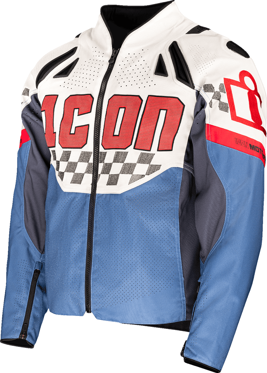 ICON 2820-7060 Contra3™ Hero Jacket - Blue - 2XL
