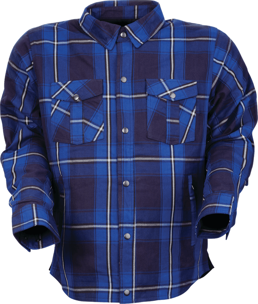 Z1R 2820-7665 Ashwood Flannel - Blue - 4XL — image 1 of 2