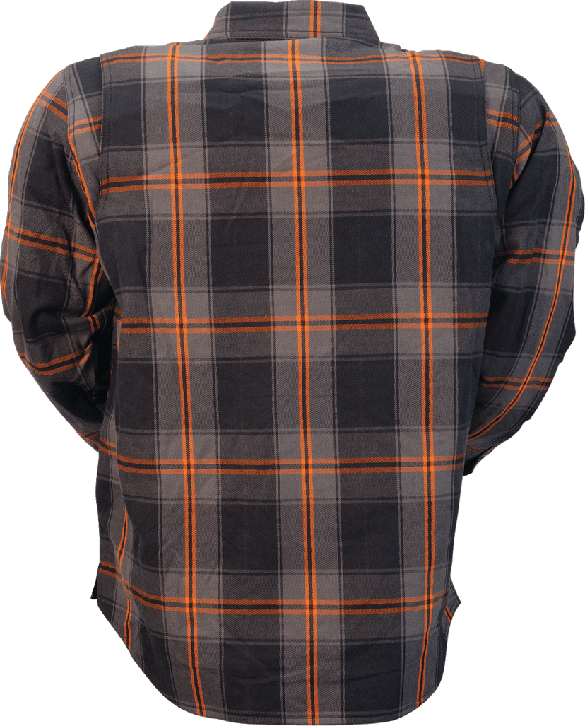 Z1R 2820-7674 Ashwood Flannel - Orange - 5XL — image 2 of 2