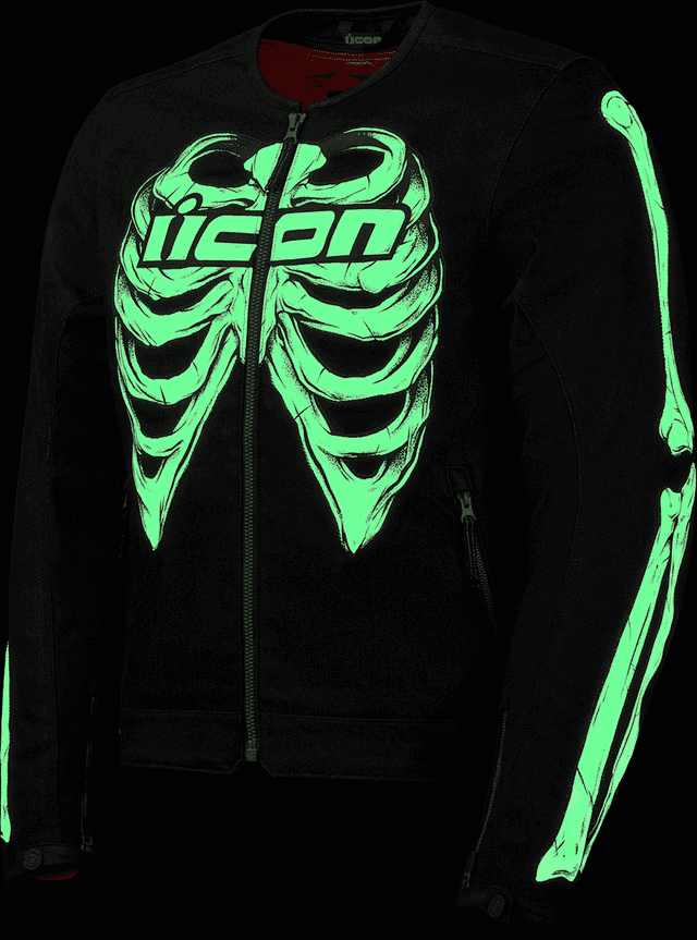 ICON 2820-7741 Crestfalllen™ Jacket - Black - XL — image 3 of 4