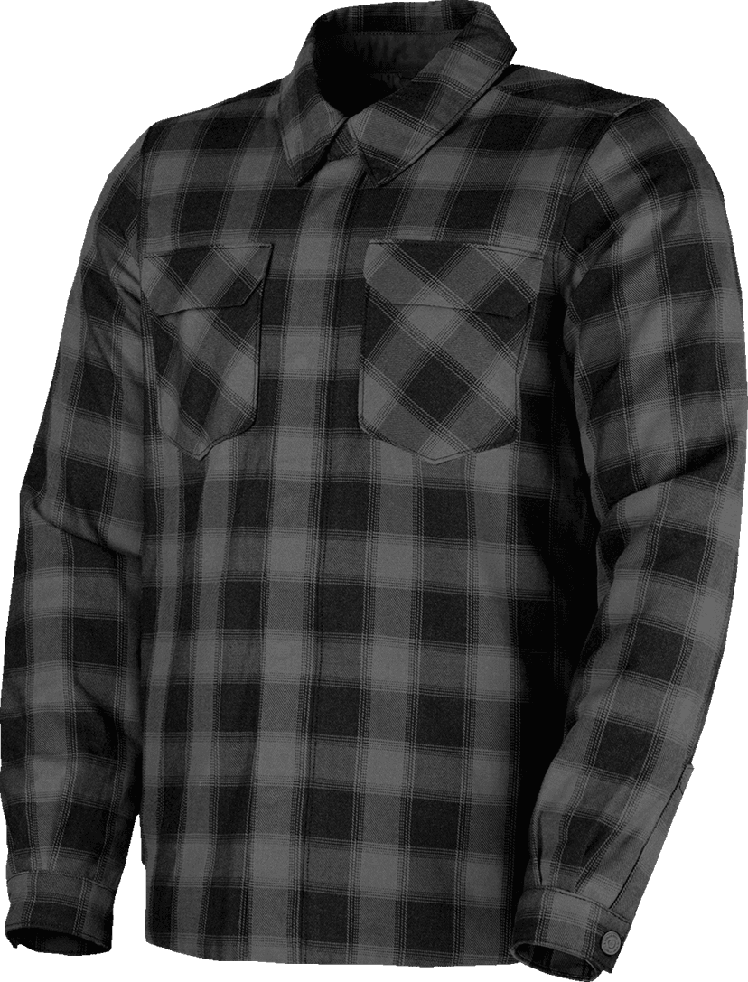 ICON 2820-7748 Fallblock Flannel™ Jacket - Black - 2XL — image 1 of 3