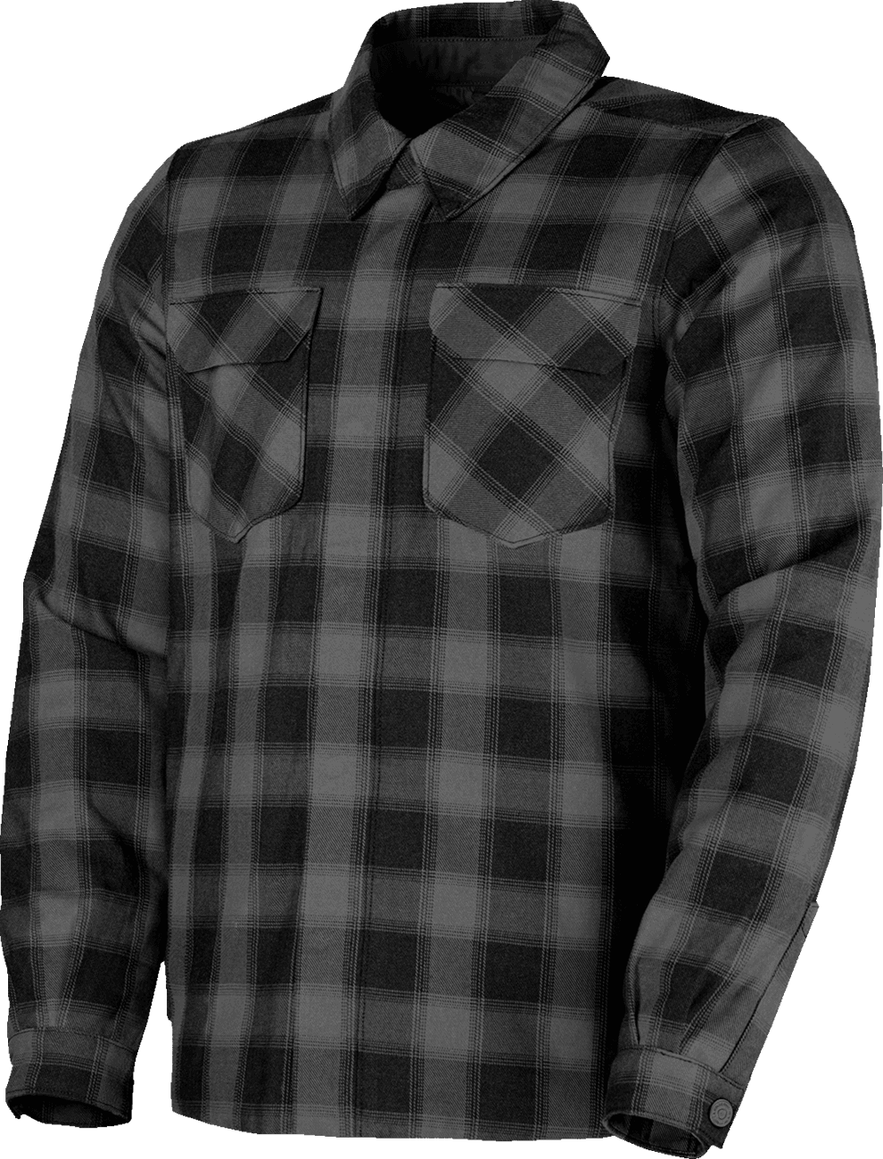 ICON 2820-7749 Fallblock Flannel™ Jacket - Black - 3XL