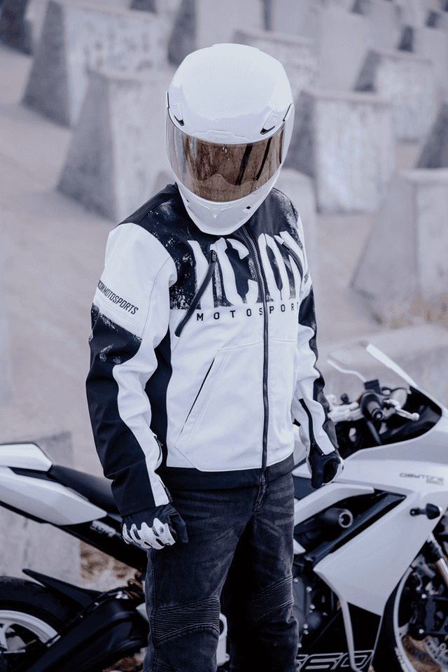 ICON 2820-7923 Merc3 Anomaly™ Jacket - White - Small — image 4 of 5
