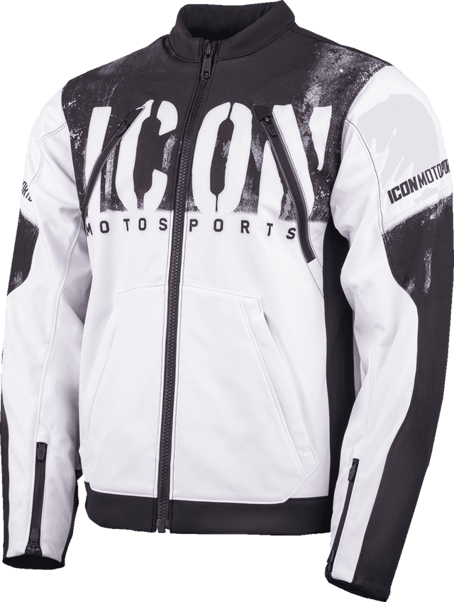 ICON 2820-7925 Merc3 Anomaly™ Jacket - White - Large — image 1 of 5