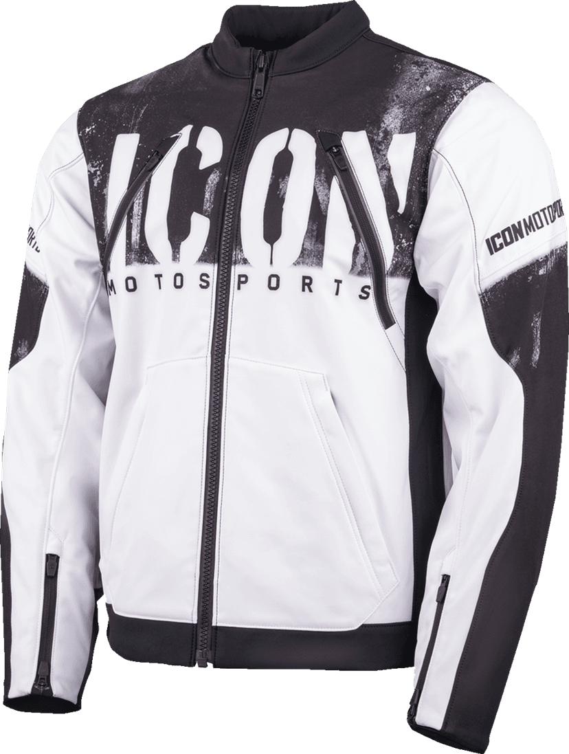 ICON 2820-7927 Merc3 Anomaly™ Jacket - White - 2XL — image 1 of 5