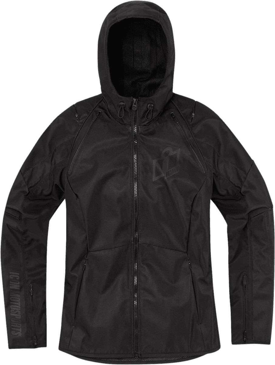 ICON 2822-1402 Women's Airform™ Jacket - Black - Large