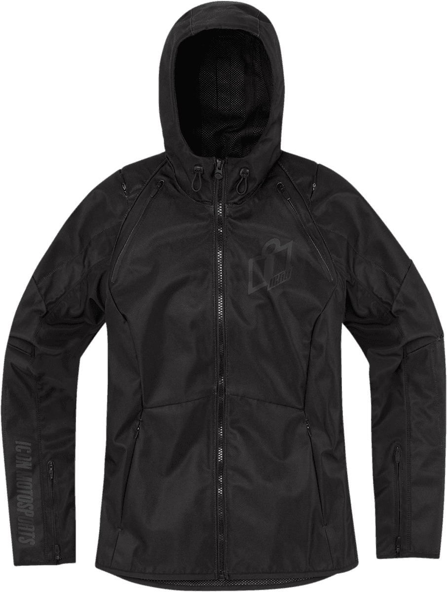 ICON 2822-1402 Women's Airform™ Jacket - Black - Large