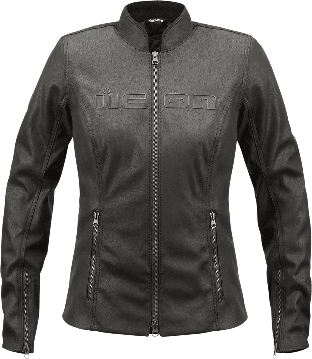 ICON 2822-1426 Women's Tuscadero2™ Jacket - Black - XS
