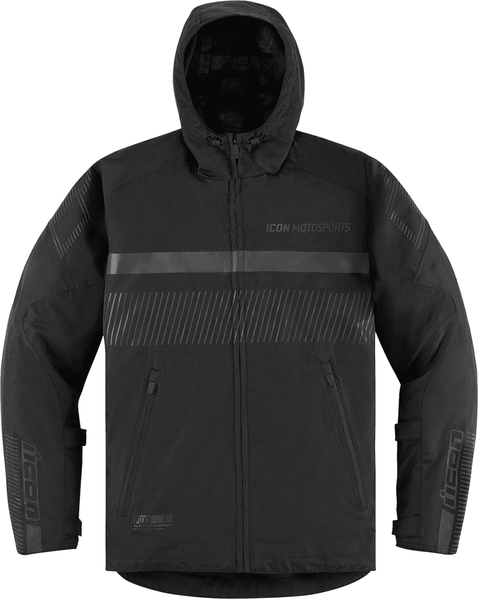 ICON 2822-1458 Women’s PDX3™ Jacket - Black - 2XL