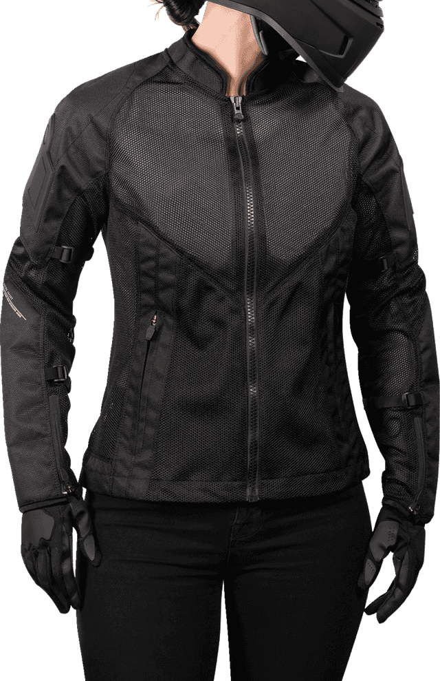 ICON 2822-1484 Women's Mesh™ AF Jacket - Black - Small — image 8 of 9