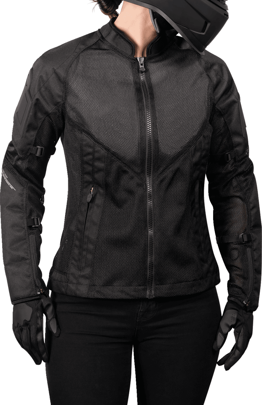ICON 2822-1488 Women's Mesh™ AF Jacket - Black - 2XL