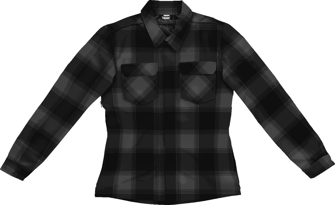 ICON 2822-1672 Women's Fallblock CX Flannel™ Jacket - Black - Large
