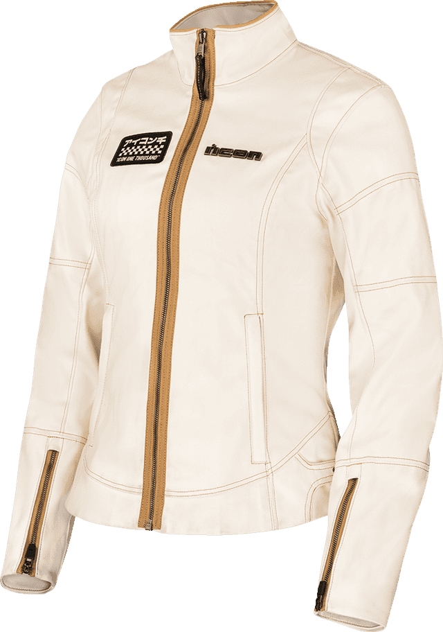 ICON 2822-1775 Women's Tuscadero3™ Jacket - White - XS — image 1 of 2