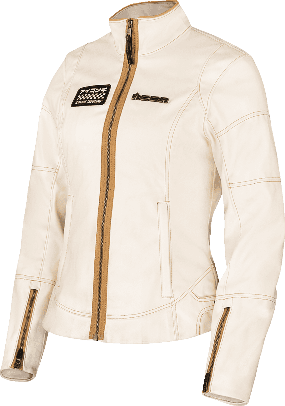 ICON 2822-1778 Women's Tuscadero3™ Jacket - White - Large