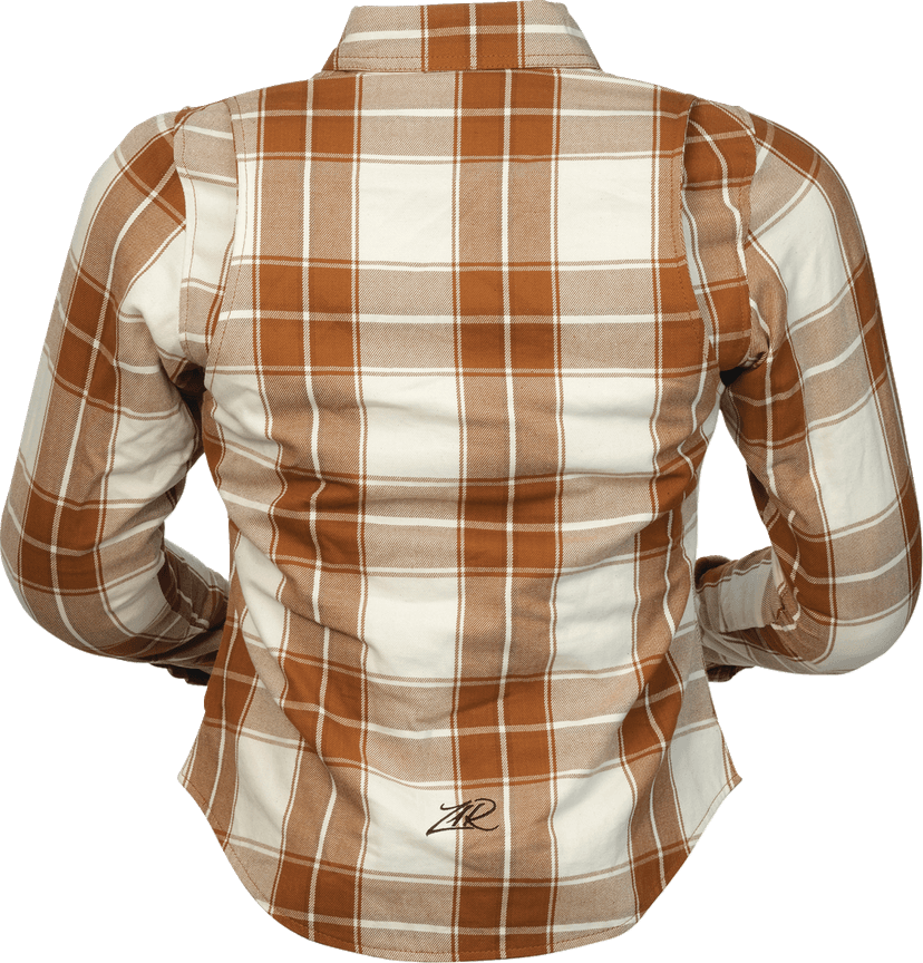 Z1R 2822-1866 Women's Ashwood Flannel - Brown - XS — image 2 of 2
