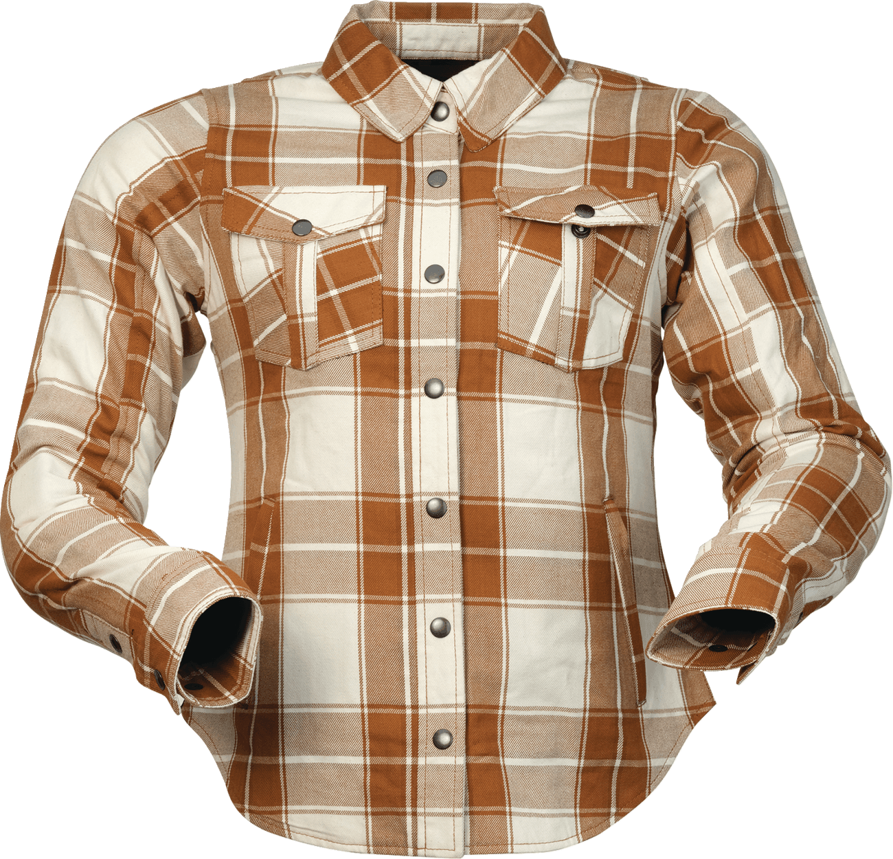 Z1R 2822-1868 Women's Ashwood Flannel - Brown - Medium