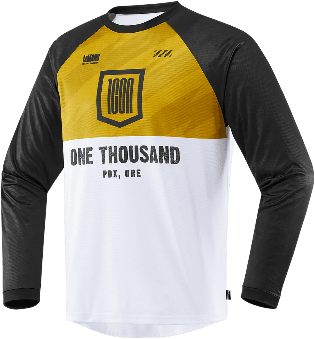 ICON 2824-0061 Status Jersey - Gold - Small