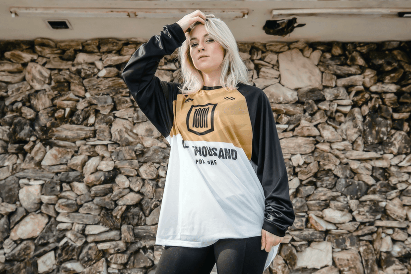 ICON 2824-0061 Status Jersey - Gold - Small — image 3 of 5