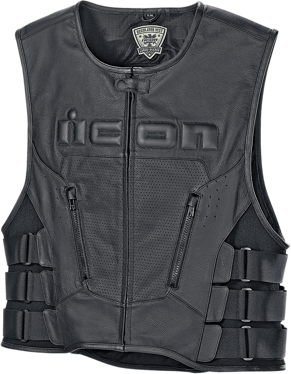 ICON 2830-0391 Regulator™ D3O® Vest - Black - S/M