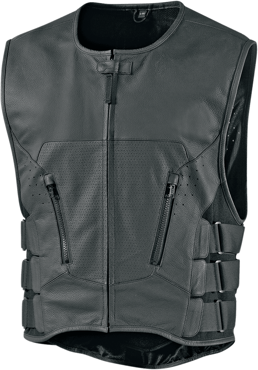 ICON 2830-0398 Regulator™ D3O® Stripped Vest - Black - 4XL