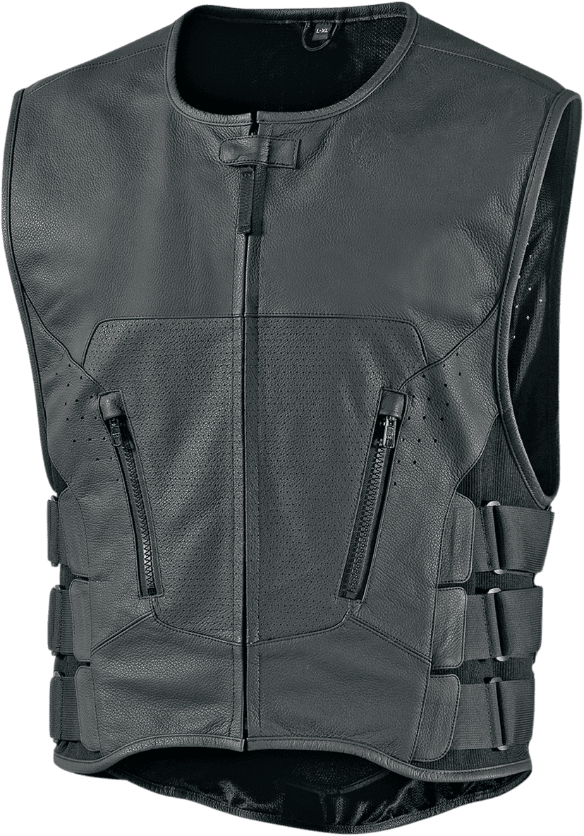 ICON 2830-0398 Regulator™ D3O® Stripped Vest - Black - 4XL — image 1 of 8