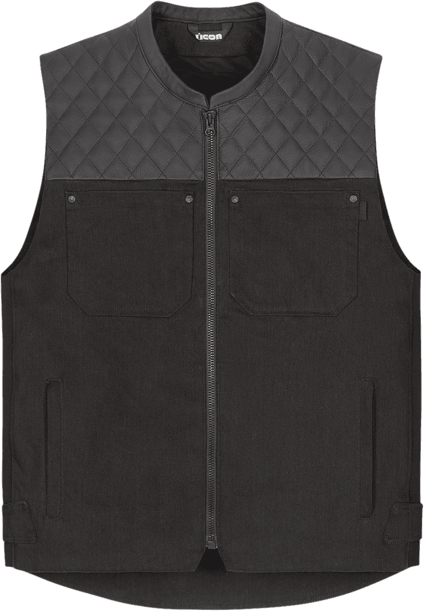 ICON 2830-0552 Chamonix™ Vest - Black - Small