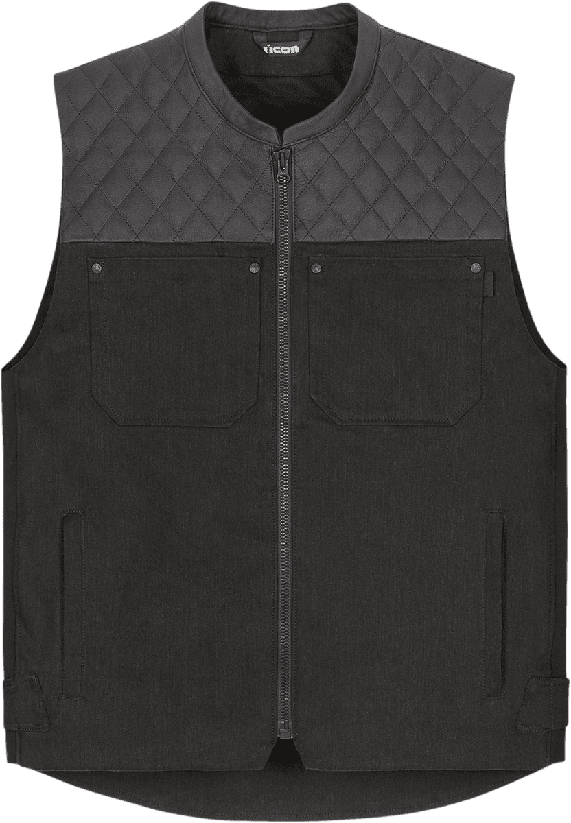 ICON 2830-0552 Chamonix™ Vest - Black - Small