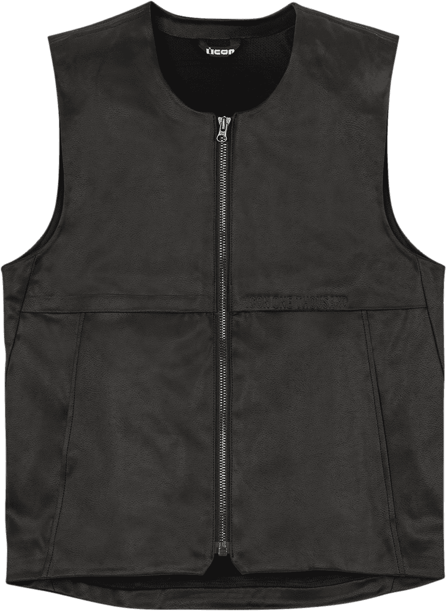 ICON 2830-0571 Backlot Vest - Black - S/M