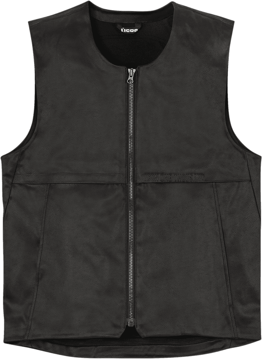 ICON 2830-0571 Backlot Vest - Black - S/M
